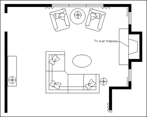 plan  room layout dengarden