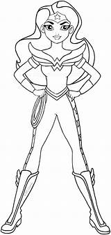Wonder Woman Dc Colorear Wonderwoman Superwoman Desenho Cartonionline Kleurplaat Stampare Disegno Zum Kleurplaten Ragazze Manga Pratique Leuk Impressão Coloriages Supergirl sketch template
