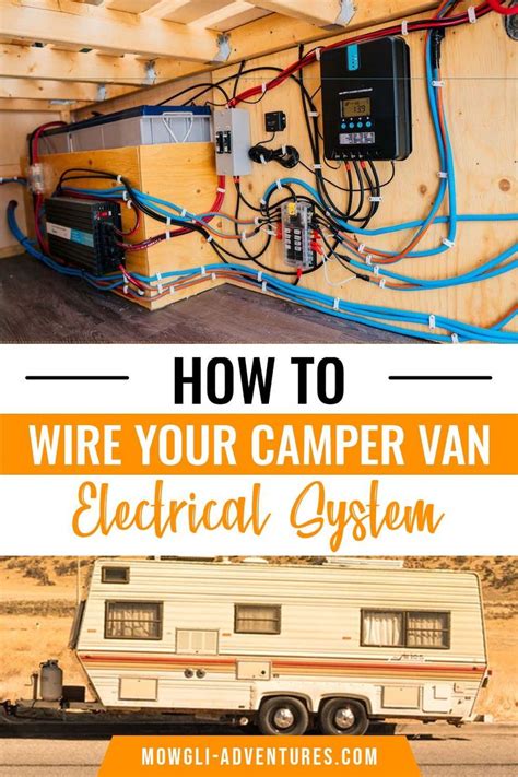 campervan wiring   wire  camper van electrical system   camper van campervan
