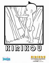Kirikou sketch template