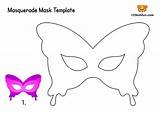 Masquerade 123kidsfun sketch template