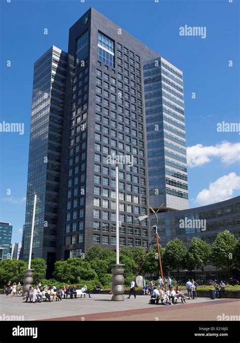 headquarters   dutch abn amro bank   zuidas  amsterdam stock photo royalty