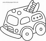 Coloring Pages Fire Trucks Truck Simple Transportation Color Printable Kids Drawing Sheets Pdf Found Getdrawings Cars Car Getcolorings sketch template