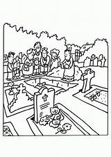 Beerdigung Tod Malvorlage sketch template