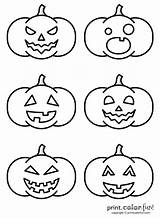 Faces Silly Pages Printcolorfun Olantern sketch template