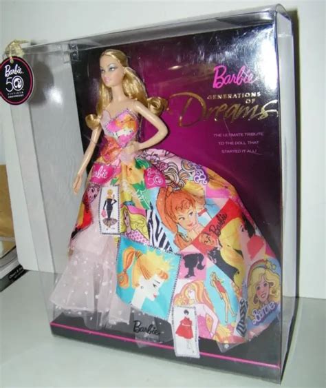 barbie collector  anniversary blonde barbie generations  dreams