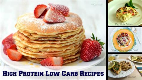 High Protein Low Carb Recipes 8 Easy And Healthy Dishes