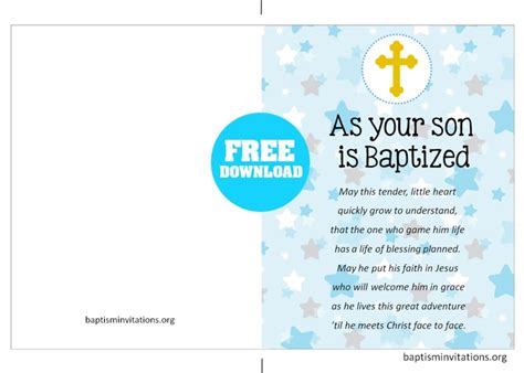 baptism printable card printable world holiday