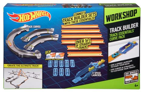 Accessories Parts And Display Hot Wheels Track Builder Curve Pack New Track