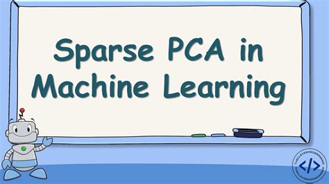sparse pca  machine learning