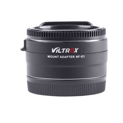 Viltrox Adapter Nf E1 For Nikon F Lenses To Sony E Mount