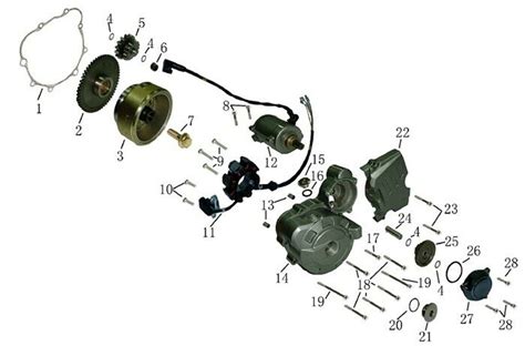 buy parts  rps hawk  flywheel rotor   diagram