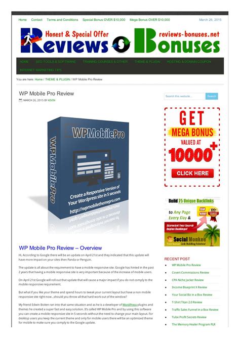 wp mobile pro review  reviewsbonuses issuu