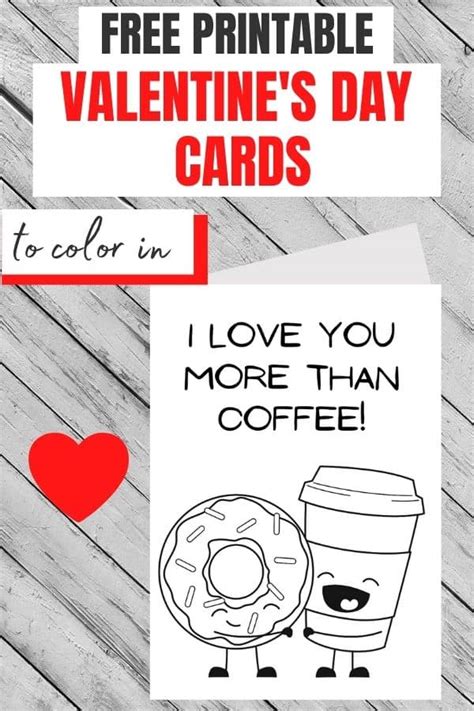 printable valentines day cards  color parties  personal