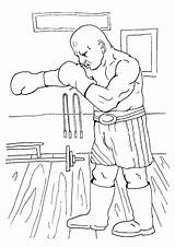 Boxing Coloring Pages Books Categories Similar Printable sketch template