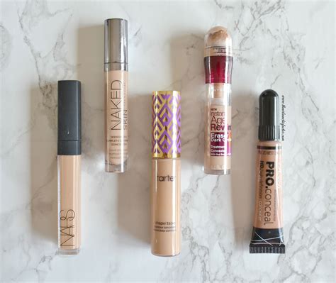 top 5 concealers to cover under eye dark circles with