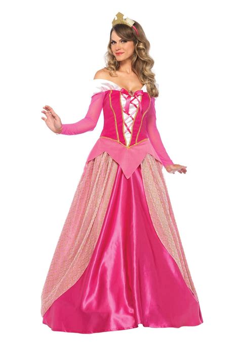 sleeping beauty princess aurora costume womens party gown fancy