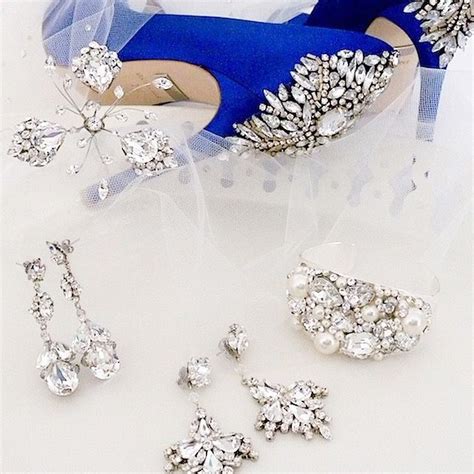badgley mischka kiara wedding shoes sapphire 7 5m [inspiration] old new borrowed and blue