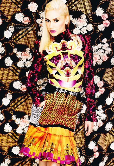 mama we all go to hell seen at gwen stefani for elle uk