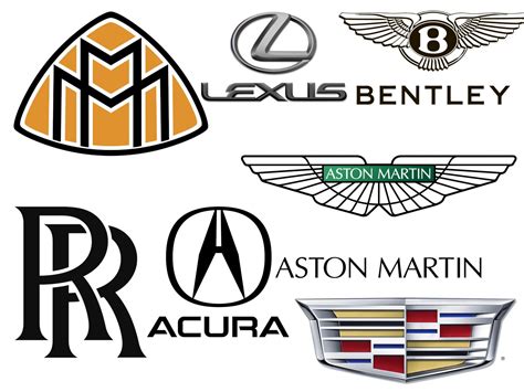 luxury car brands  car brands company logos  meaning