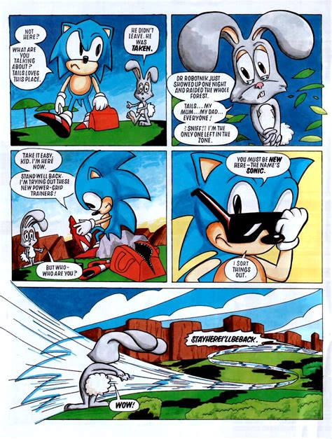 comic sonic the comic issue 2