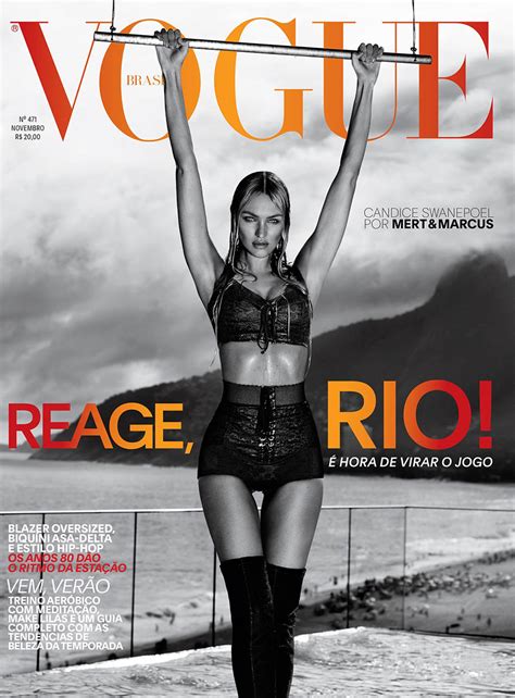 Candice Swanepoel Covers Vogue Brazil November 2017 By