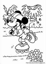 Mickey Mouse Hockey Coloring Pages Disney Learned Play Printable Sheets Playing sketch template