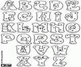 Alfabet Alfabeto Kleurplaat Lettere Inverno Letters Kleurplaten Buchstaben Stampare Malvorlagen sketch template