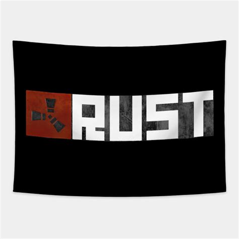 rust game rust game tapestry teepublic