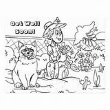 Soon Well Coloring Pages Grandma sketch template