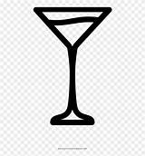 Martini Coloring Cocktail Pngfind sketch template