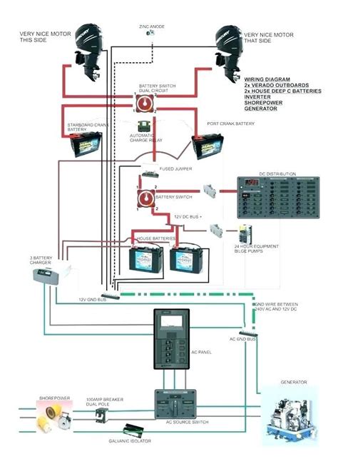 boat switch wiring diagram esquemas electricos construccion de