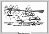 Helicopter sketch template