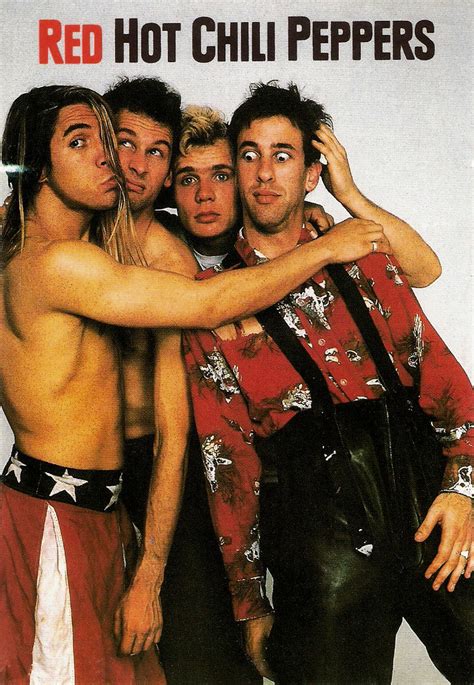 red hot chili peppers vintage postcard ref 1024 red