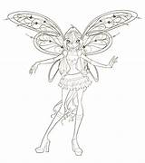 Winx Club Coloring Pages Fanpop Winxclub Color Coloriage sketch template