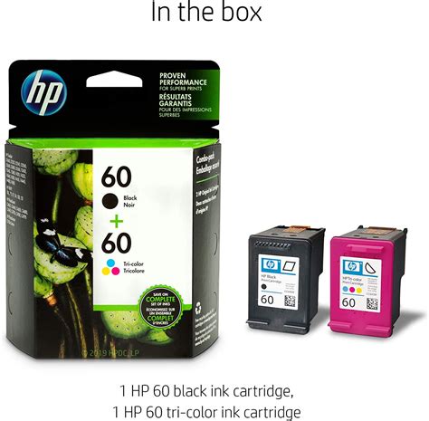 hp genuine   blackcolor ink cartridge  hp  photosmart deskjet printer