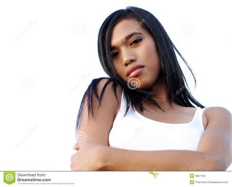 Angry Sulking Sullen Woman Stock Image Image Of Brunette