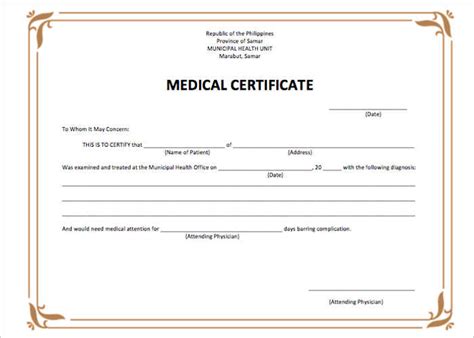 sample medical letter  doctor  employer template business