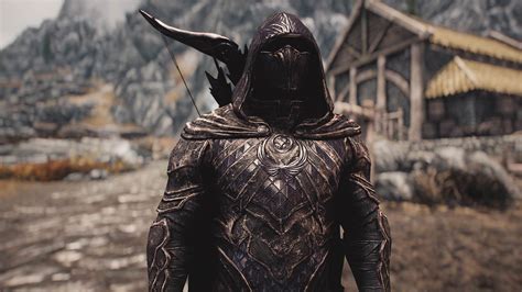 nightingale armor     coolest  skyrim change  mind relderscrolls
