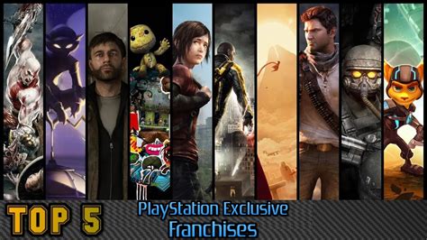 top 5 playstation exclusive franchises youtube