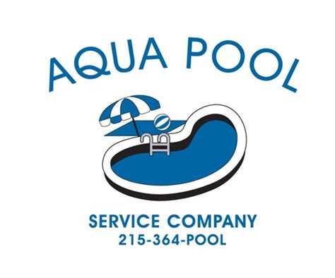 swimming pool company logo design marina webdesigner
