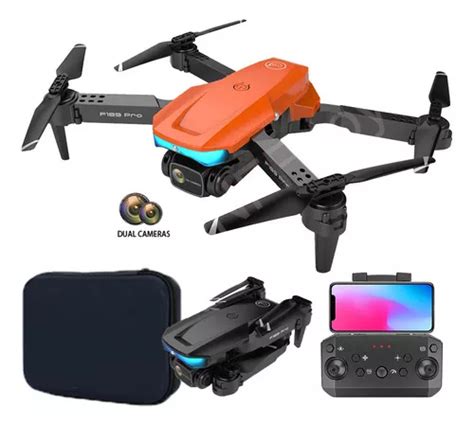drone plegable sensor estabilizador dual camara hd  pro color negro mercadolibre