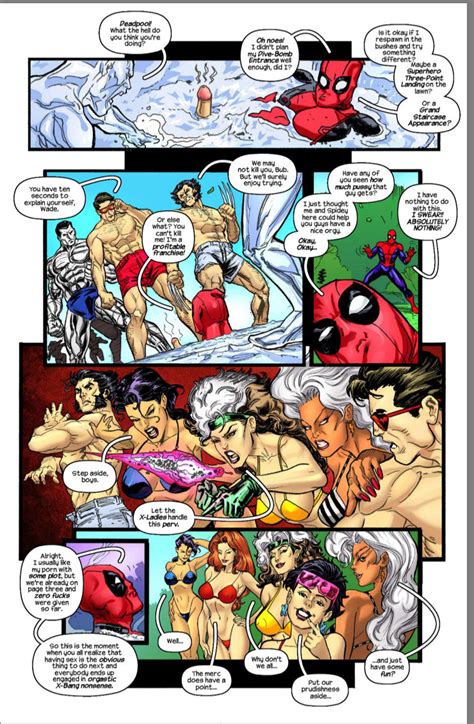 [tracy scops] deadpool s days of swimsuits past free porn comics