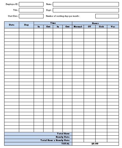 professional daily time study spreadsheet excel excel tmp