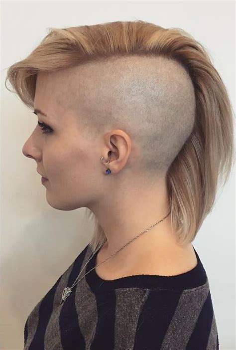 10 Half Shaved Head Hairstyles Fashion Style