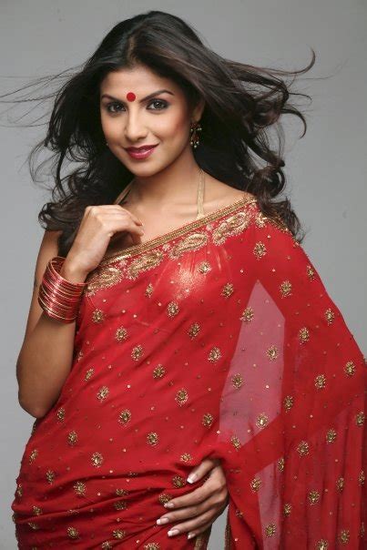 sneha upadhyay  red saree hot actress photo  actresshdwallpapers