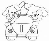 Imprimer Coloriages Chiot Animaux Colorir Cani Automobile Cachorros Colo Annimaux Jouet Chiens Colorie sketch template