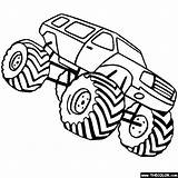 Monster Truck Coloring Pages Tsgos Color sketch template