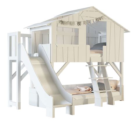 La casa sull'albero di allai è una tappa ideale per una gita fuori porta in sardegna. Letto a castello - CAB TOBOGGAN PF - MATHY BY BOLS - capanna / singolo