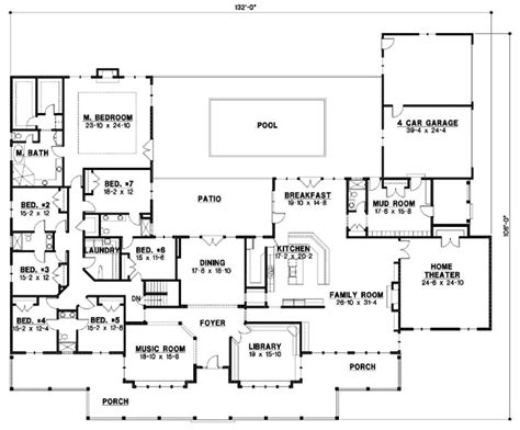 bedroom house floor plans  information